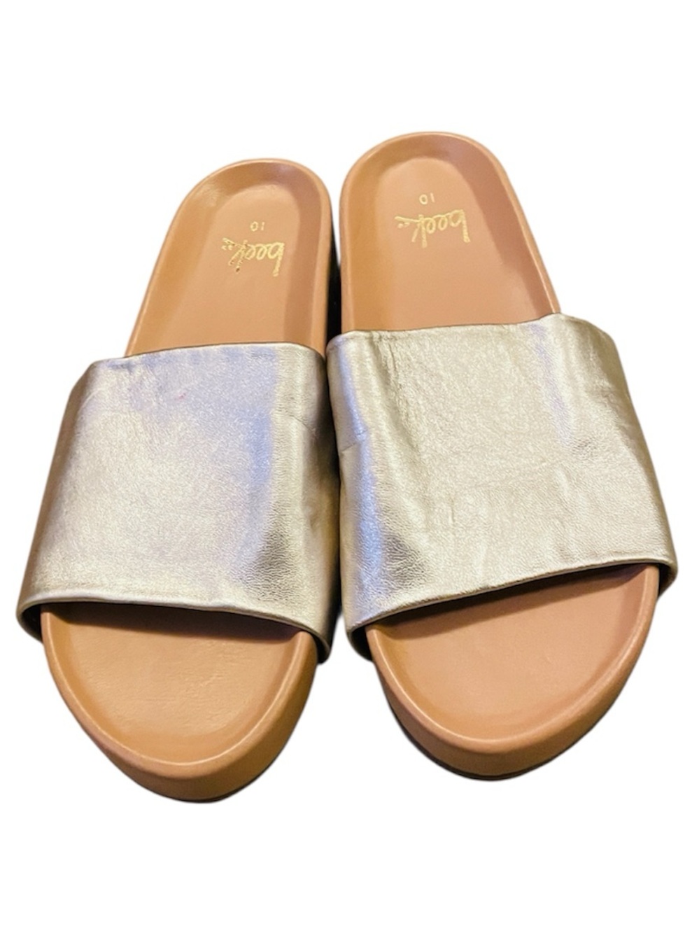 Beek Pelican Leather Platform Sandal